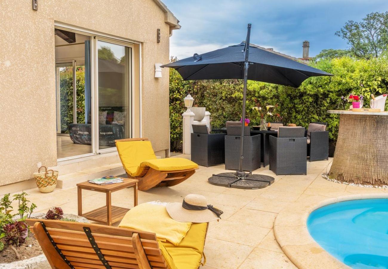 Villa Tous Conforts Avec Piscine Privee Et Acces Plage เซวิออน ภายนอก รูปภาพ