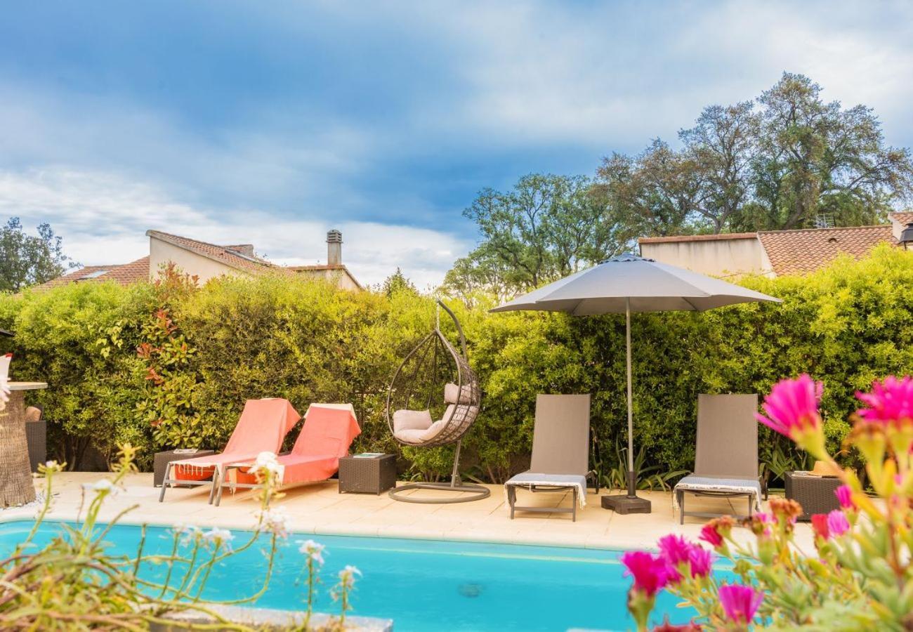 Villa Tous Conforts Avec Piscine Privee Et Acces Plage เซวิออน ภายนอก รูปภาพ